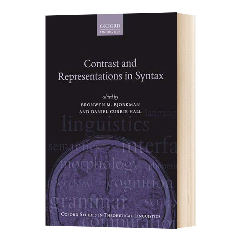 英文原版 Contrast and Representations in Syntax语法中的对比与表达英文版进口英语原版书籍