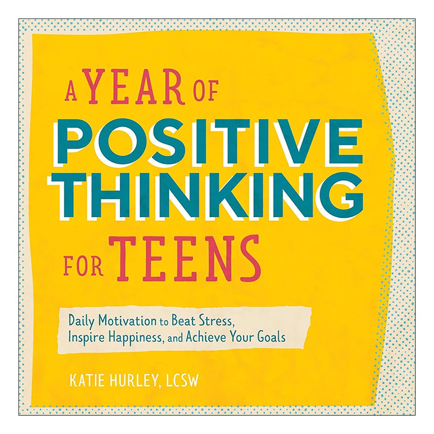 英文原版 A Year of Positive Thinking for Teens 青少年积极思考的一年 战胜压力 激发快乐 英文版 进口英语原版书籍