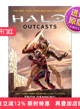 英文原版 Halo: Outcasts 光环官方小说 弃子 英文版 进口英语原版书籍