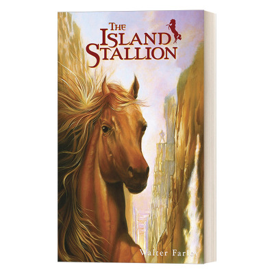 英文原版 The Island Stallion 黑神驹系列 岛上神驹 Walter Farley 青少年骑马动作冒险小说 英文版 进口英语原版书籍