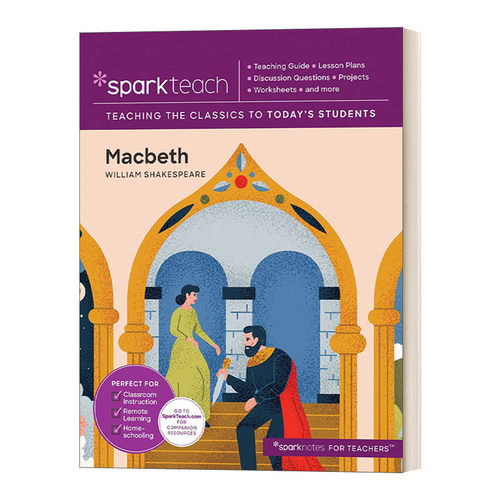英文原版 SparkTeach Macbeth  麦克巴 英文版 进口英语原版书籍