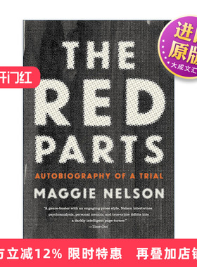 英文原版 The Red Parts 红色部分 一个审判的自传 玛吉·尼尔森 英文版 进口英语原版书籍