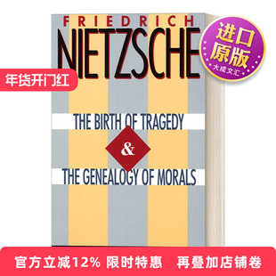 英文原版 The Birth of Tragedy and The Genealogy of Morals 悲剧的诞生与道德谱系 哲学 Friedrich Nietzsche 进口英语原版书