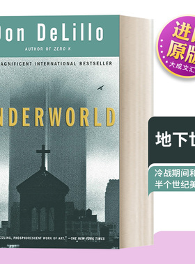 英文原版小说 Underworld 地下世界 唐 德里罗 英文版 Don DeLillo 进口英语原版书籍