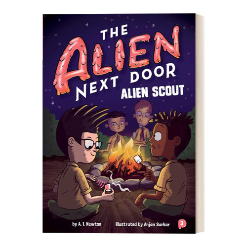 英文原版 The Alien Next Door 3 Alien Scout 隔壁的外星人3 英文版 进口英语原版书籍