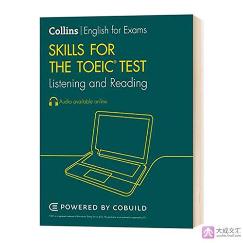 英文原版 Collins English for the TOEIC Test TOEIC Listening and Reading Skills 柯林斯托业考试 听力和阅读技巧 英文版