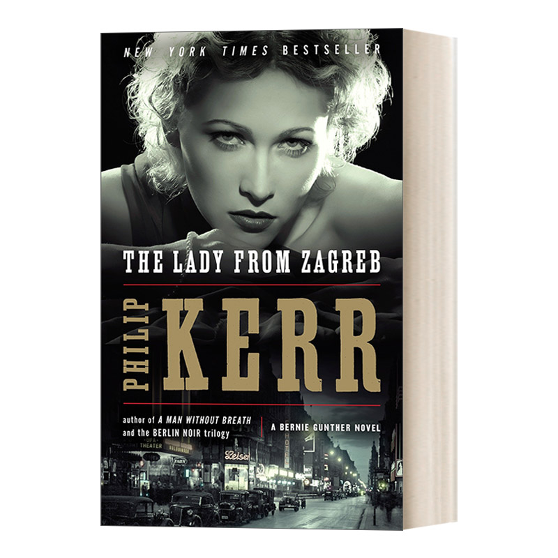 英文原版 The Lady from Zagreb A Bernie Gunther Novel 10 私家侦探伯尼 古特尔系列10 来自萨格勒布的女人 英文版 进口英语书籍