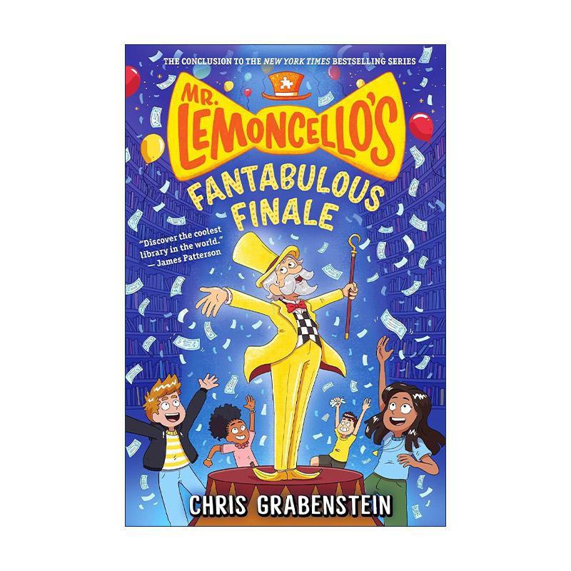 英文原版 Mr. Lemoncello's Fantabulous Finale 神奇图书馆系列6 美妙的终曲 英文版 进口英语原版书籍