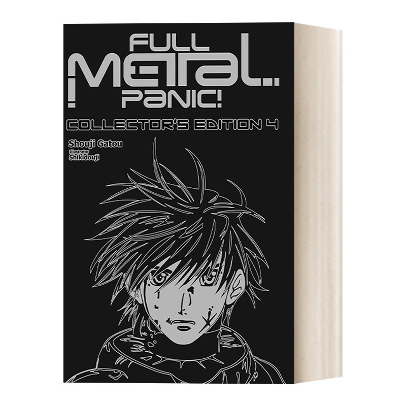 英文原版 Full Metal Panic Volumes 10-12 Collector's Edition 全金属狂潮 10-12卷 漫画 精装收藏版 Shouji Gatou贺东招二 书籍/杂志/报纸 漫画类原版书 原图主图