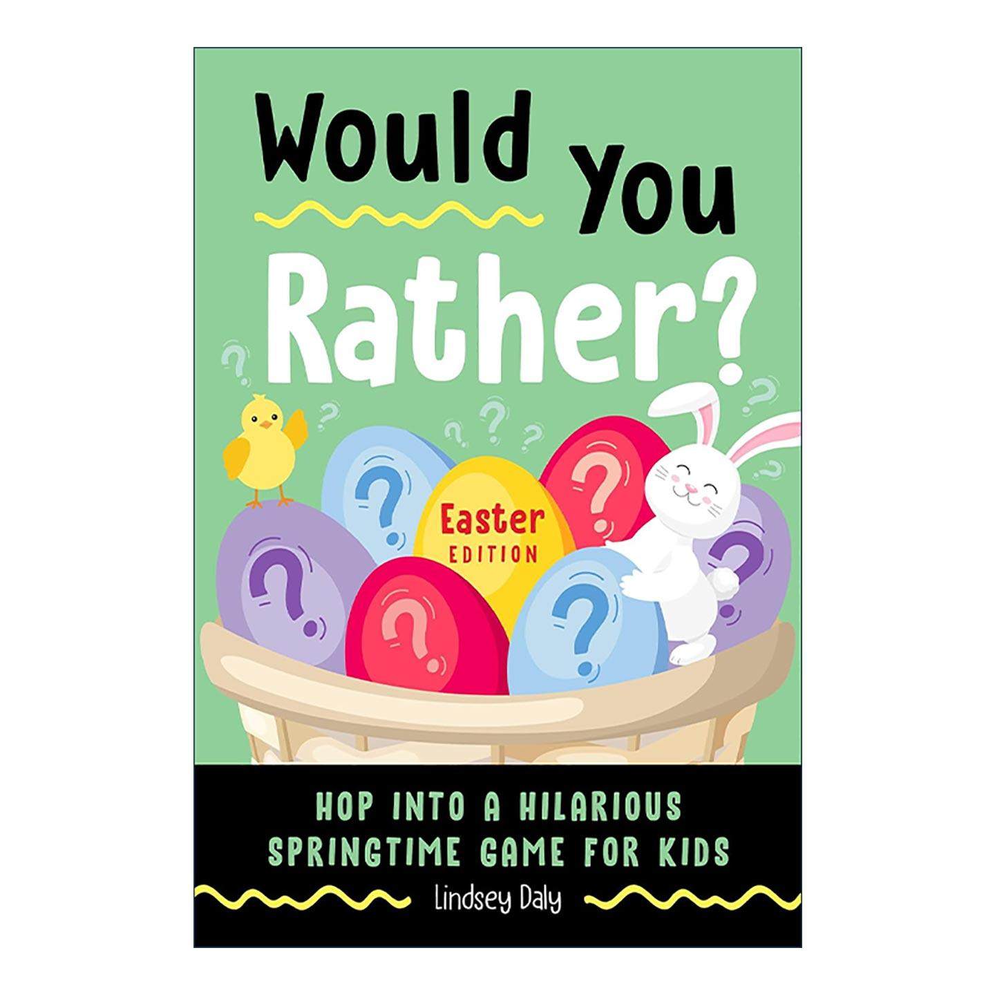 英文原版 Would You Rather Easter Edition 你愿意吗 复活节 儿童益智谜题游戏活动书 家庭亲子互动 英文版 进口英语原版书籍