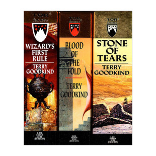 英文原版 The Sword of Truth Boxed Set I Wizard's First Rule Blood of the Fold 真理之剑科幻小说套装1-3 英文版 进口英语书