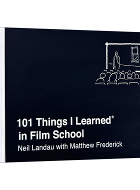 英文原版 101 Things Learned in Film School 我在电影学院学到的101件事 精装 英文版 进口英语原版书籍