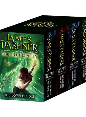 英文原版 The 13th Reality the Complete Set 第十三重现4册盒装 詹姆斯·达什纳 英文版 进口英语原版书籍