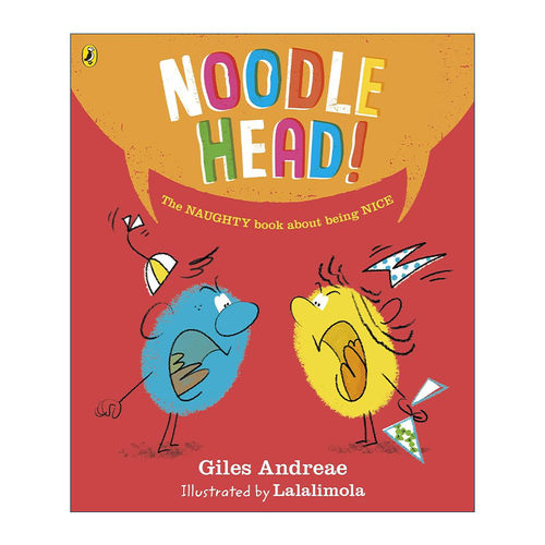 英文原版 Noodle Head 傻瓜大战 Giles Andreae儿童友谊教育绘本 英文版 进口英语原版书籍