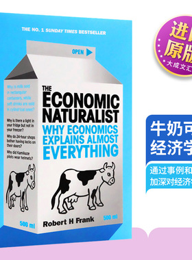 英文原版 牛奶可乐经济学 罗伯特弗兰克诺贝尔经济学奖得主罗伯特索洛推荐 The Economic Naturalist Robert H Frank 英文版进口书
