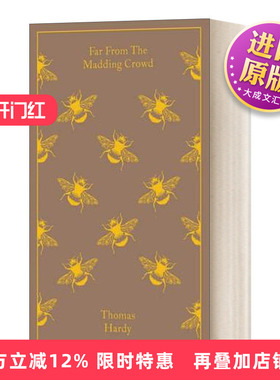 英文原版 Far from the Madding Crowd 远离尘嚣 托马斯·哈代 布纹经典 精装 英文版 进口英语原版书籍