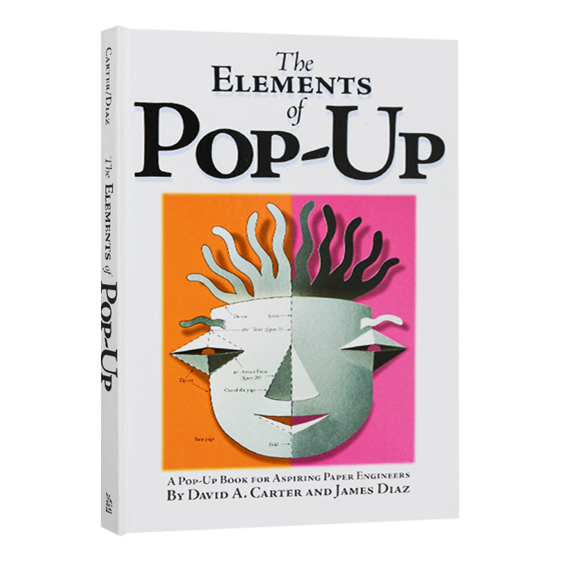 The Elements of Pop Up 英文原版绘本 如何制作立体书指南 儿童科普百科全书 英语课外读物看图识字 英文版进口原版英语书籍