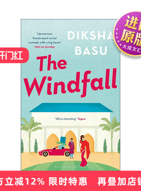 英文原版 The Windfall 飞来横财 迪克莎·巴苏小说 印度文学 英文版 进口英语原版书籍