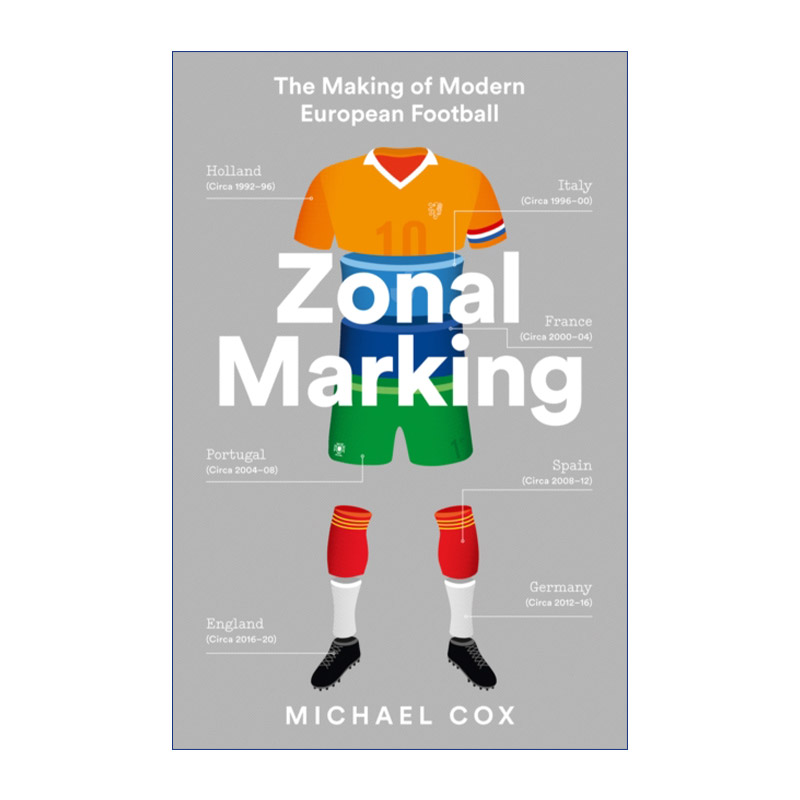 英文原版 Zonal Marking 区域联防 现代欧洲足球的形成 英文版 进口英语原版书籍
