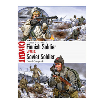 英文原版 Finnish Soldier vs Soviet Soldier 冬季战争芬兰士兵VS苏联士兵 1939-1940 对战系列 英文版 进口英语原版书籍