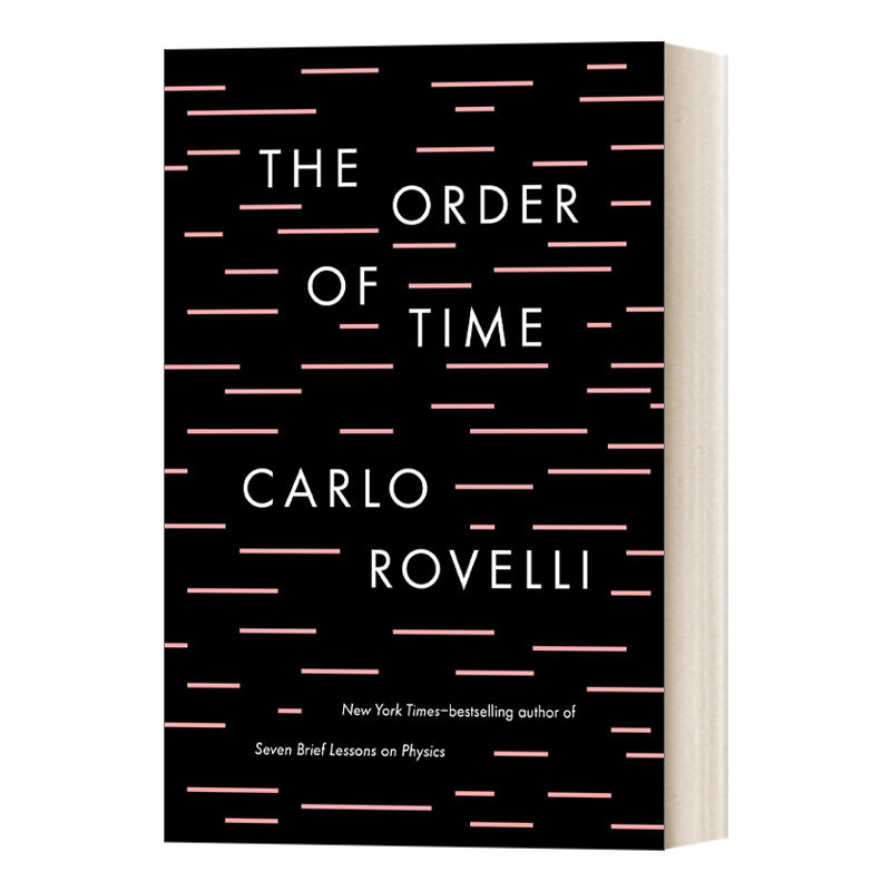 英文原版 The Order of Time 时间的秩序 意大利理论物理学家卡洛·罗韦利 精装 英文版 进口英语原版书籍