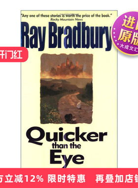 英文原版 Quicker Than the Eye 温柔的谋杀 雷布拉德伯里 英文版 进口英语原版书籍