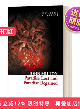英文原版 Paradise Lost and Paradise Regained 失乐园和复乐园 Collins Classics 柯林斯经典系列 英文版 进口英语原版书籍