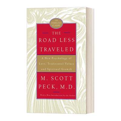 英文原版 The Road Less Traveled  25th Anniversary Edition 少有人走的路 25周年纪念 精装毛边版 英文版 进口英语原版书籍