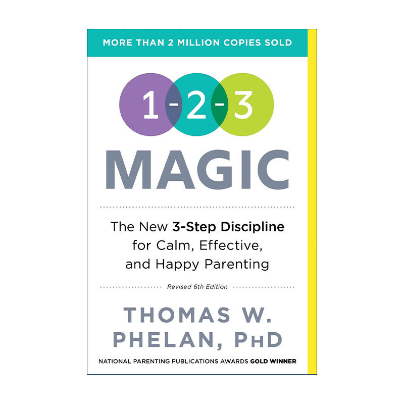 英文原版 1-2-3 Magic 123魔法 培养快乐孩子的积极育儿指南 儿童教育 Thomas Phelan 英文版 进口英语原版书籍