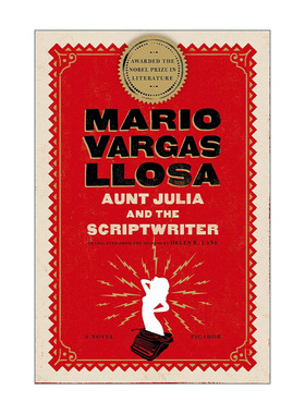 英文原版 Aunt Julia and the Scriptwriter 胡莉娅姨妈与作家 略萨 英文版 进口英语原版书籍