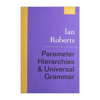 英文原版 Parameter Hierarchies and Universal Grammar 参数层次结构与通用语法 英文版 进口英语原版书籍