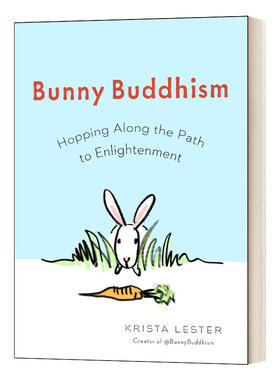 英文原版 Bunny Buddhism Hopping Along the Path to Enlightenment 兔子佛教 在开悟之路上跳跃 英文版 进口英语原版书籍