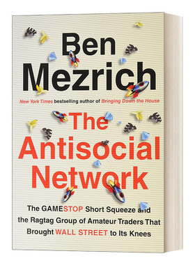英文原版 The Antisocial Network 反社交网络 业余投资者 游戏玩家和互联网喷子如何打败华尔街 英文版 进口英语原版书籍