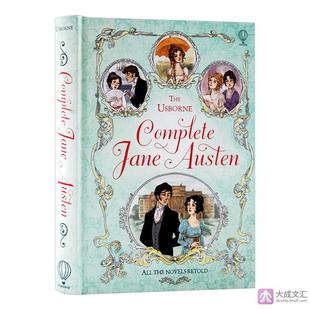 读物文学小说 Jane 儿童插图版 全集 简奥斯汀 Complete Austen 英文版 精装 青少年经典 英文原版