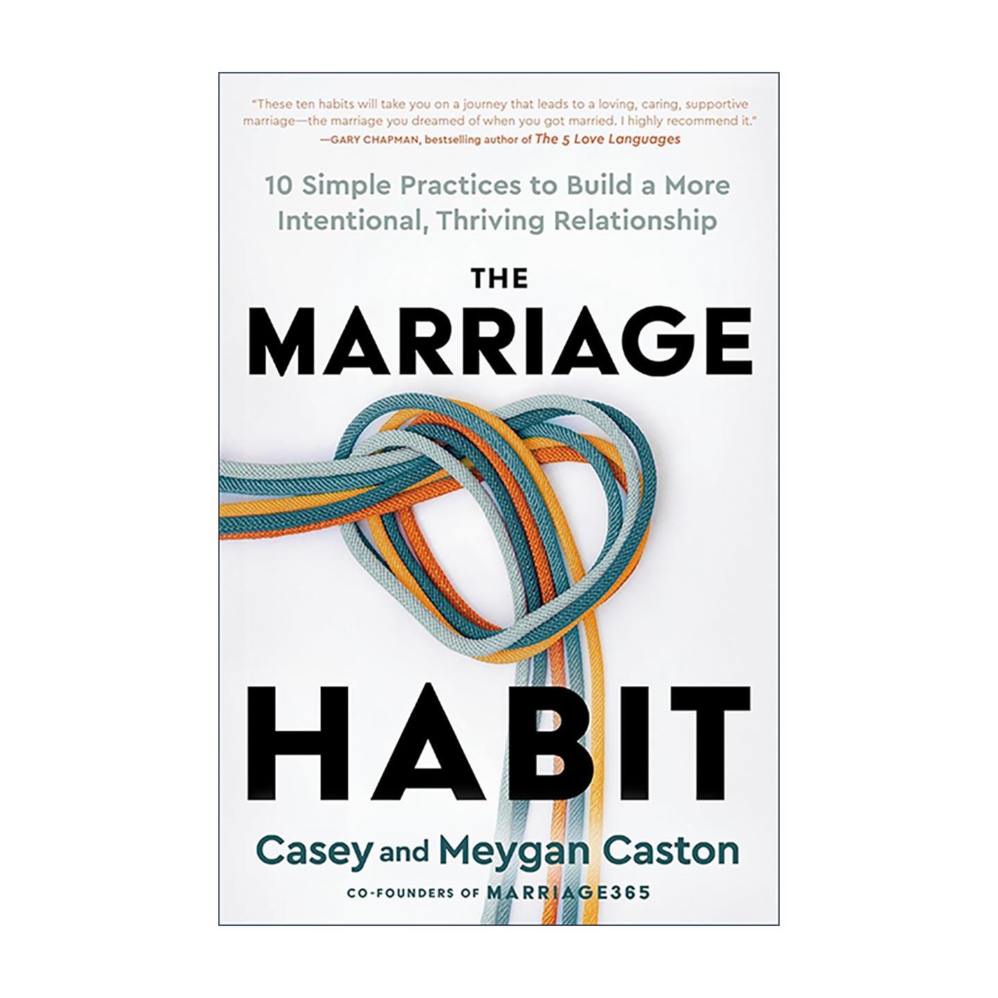 英文原版 The Marriage Habit 经营婚姻的10个习惯 打造更用心 美满的亲密关系 Marriage365创始人 精装 英文版 进口英语原版书籍