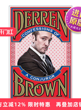 英文原版 Confessions of a Conjuror 魔术师辩白 达伦·布朗自传 英文版 进口英语原版书籍