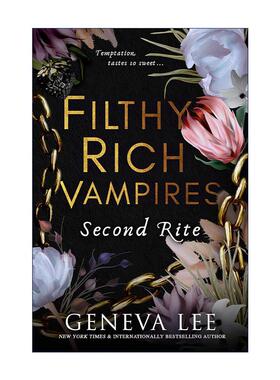 英文原版 Filthy Rich Vampires Second Rite 肮脏富贵吸血鬼系列2 第二仪式 奇幻浪漫小说 英文版 进口英语原版书籍