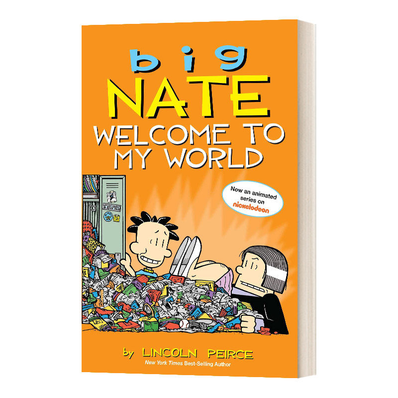 big nate: welcome to my world 大内特系列13 欢迎来到我的世界 全彩