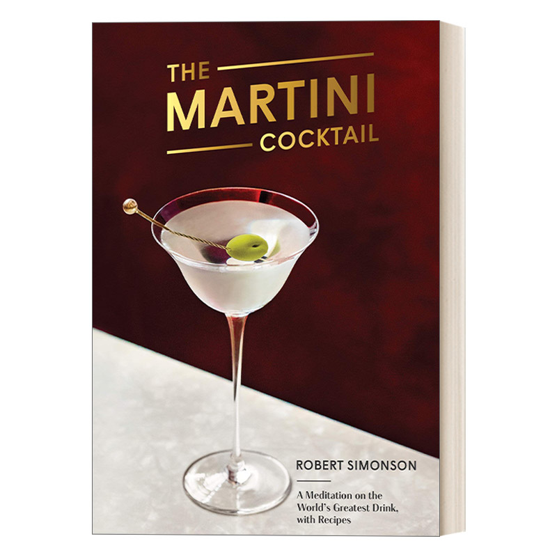 英文原版 The Martini Cocktail 马天尼鸡尾酒 食谱 詹姆斯比尔德奖提名得主Robert Simonson 精装 英文版 进口英语原版书籍