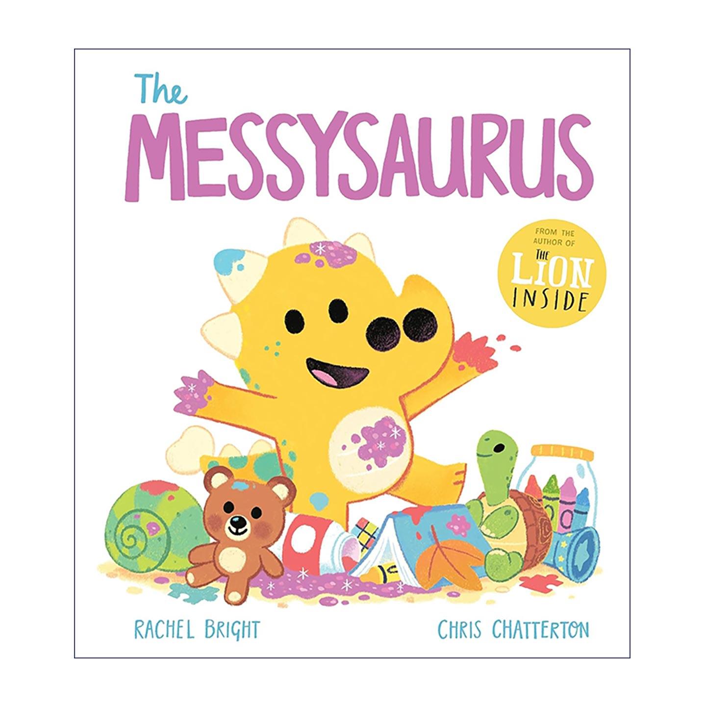 英文原版 The Messysaurus 乱糟糟的恐龙 儿童情商培养情绪管理绘本 学会整理收纳 Rachel Bright 精装 英文版 进口英语原版书籍