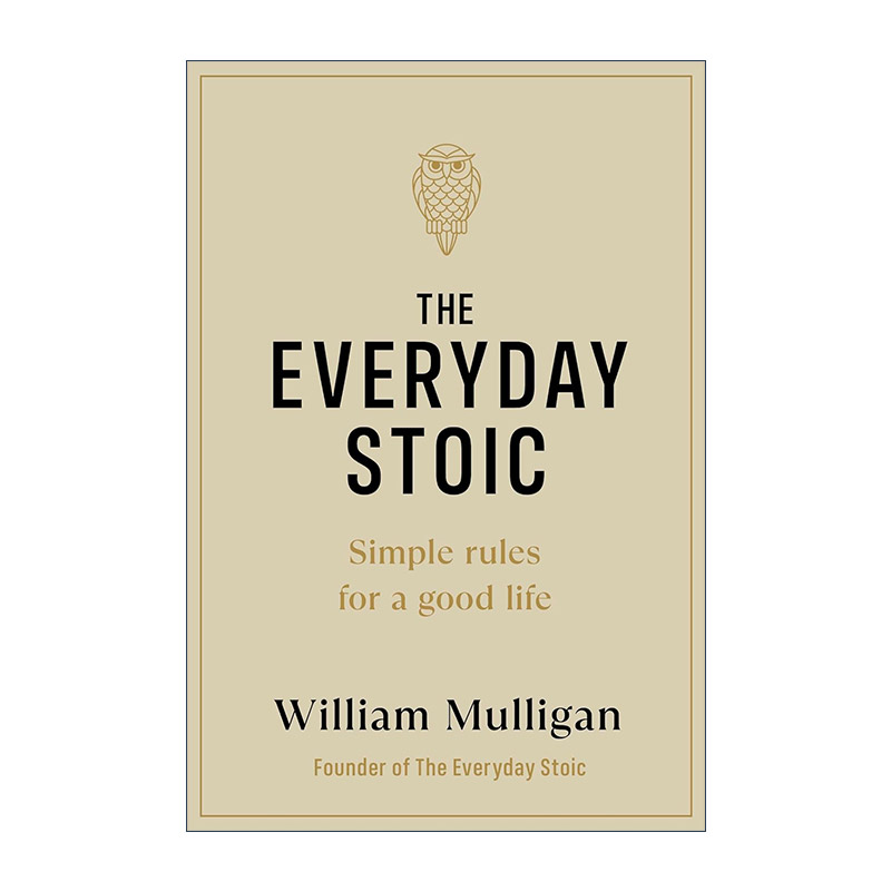 英文原版 The Everyday Stoic 日常斯多葛派 美好生活的简单规则 精装 英文版 进口英语原版书籍