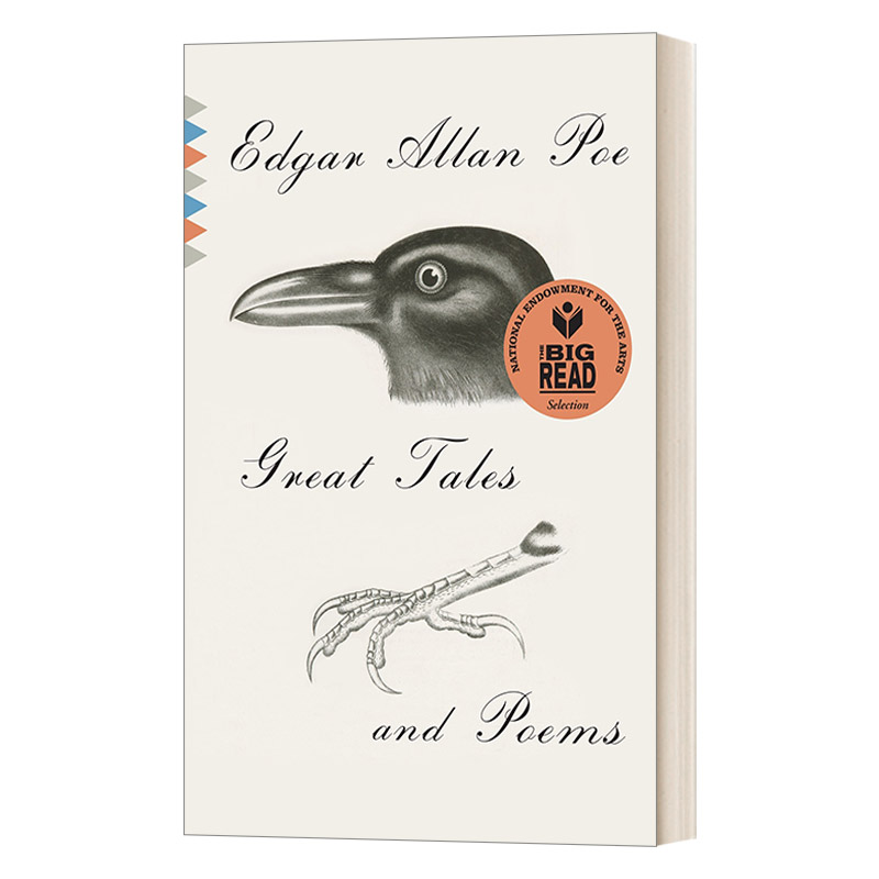英文原版小说 Great Tales and Poems of Edgar Allan Poe 埃德加·爱伦·坡的传奇故事和诗歌 英文版 进口英语原版书籍