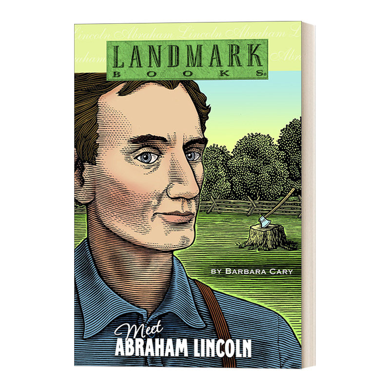 lincoln landmark books 见见亚伯拉罕·林肯 里程碑系列 英文版 进口