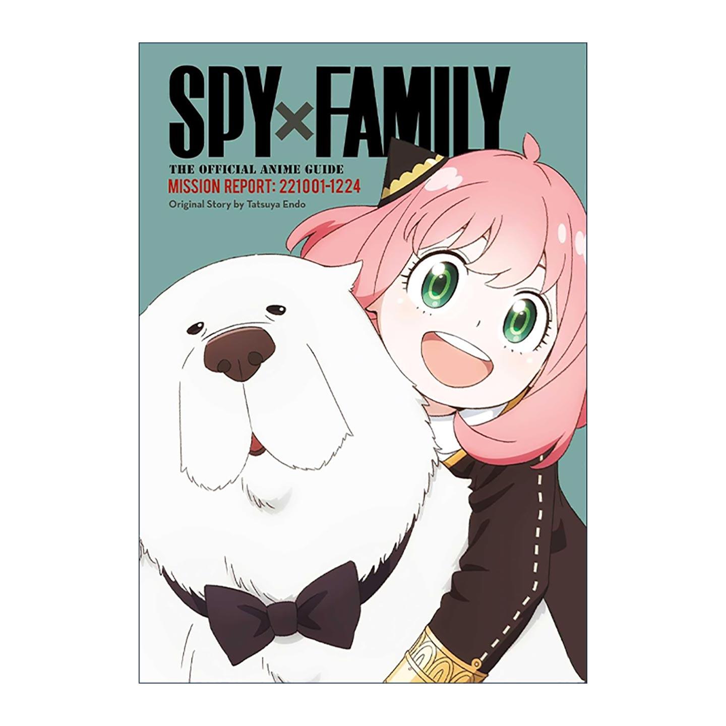 英文原版 Spy x Family The Official Anime Guide—Mission Report 221001-1224 间谍家家酒 动画指南2 英文版 进口英语原版书籍