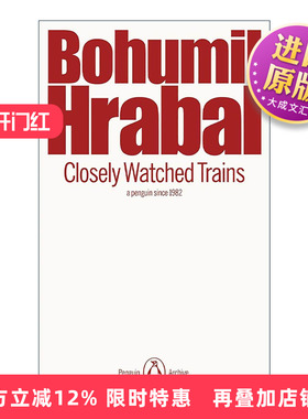 英文原版 Closely Watched Trains 严密监视的列车 赫拉巴尔 企鹅经典文学90周年纪念系列 英文版 进口英语原版书籍