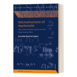 Martensite 马氏体 进口英语原版 Microstructure 书籍 英文版 精装 英文原版 显微组织