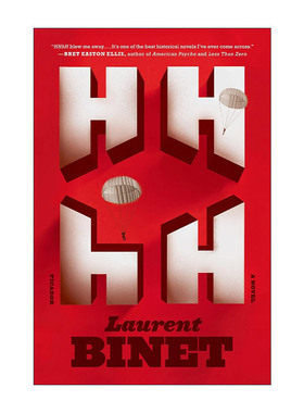 英文原版 HHhH 希姆莱的大脑是海德里希 Laurent Binet 龚古尔首部小说大奖 英文版 进口英语原版书籍