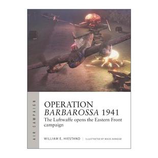 1941 二战德军巴巴多萨行动 空中战役系列 英文原版 进口英语原版 Barbarossa 英文版 书籍 Operation