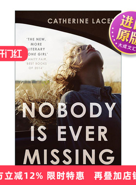 英文原版 Nobody Is Ever Missing 无人失踪 Catherine Lacey小说 女性逃离主题 英文版 进口英语原版书籍
