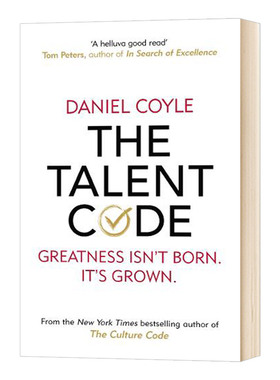 一万小时天才理论 英文原版 The Talent Code 一万小时法则 英文版进口成功励志书籍 人生哲学 纽约时报畅销书作家 丹尼尔科伊尔